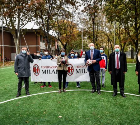 “In gioco per il futuro”: inauguration of the multipurpose sports ground at the school “A. Merini”