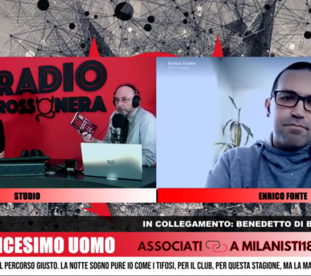 Presentazione de “L’altra faccia del Milan” a Radio Rossonera