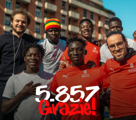 5×1000 anno 2024: grazie a 5.857 tifosi e donatori!