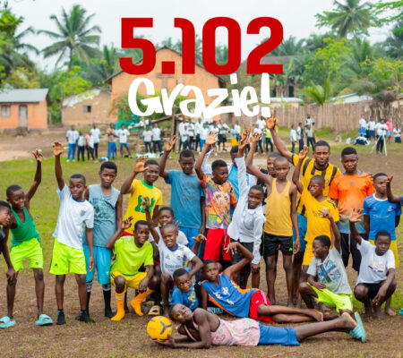 5×1000 anno 2025: grazie a 5.102 tifosi e donatori!